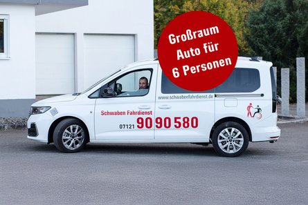 Großraumfahrten Platz für bis zu 6 Personen in Schwabenländle – Flexibel und komfortabel 